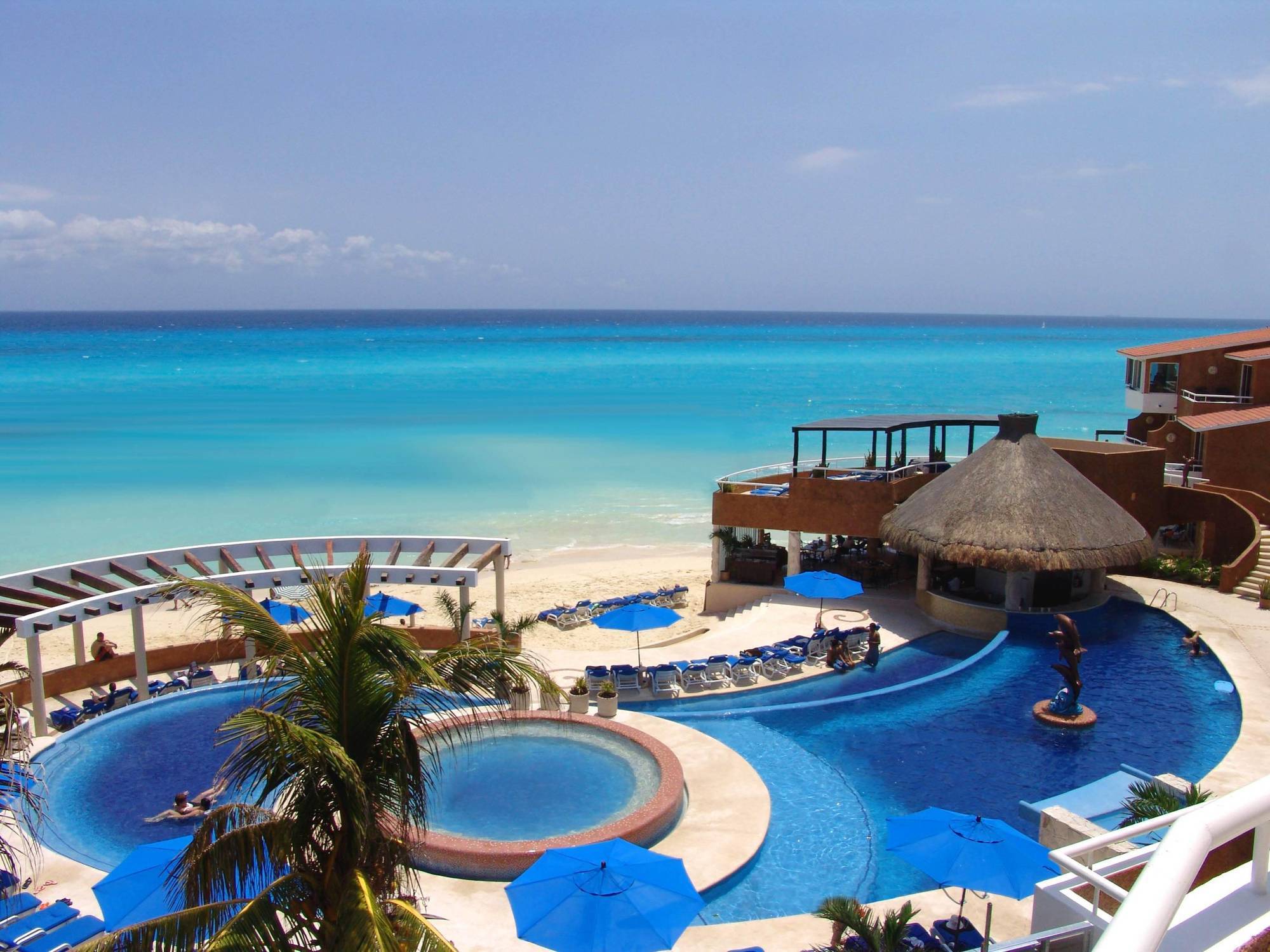 Sunset Fishermen Beach Resort Playa Del Carmen Bagian luar foto